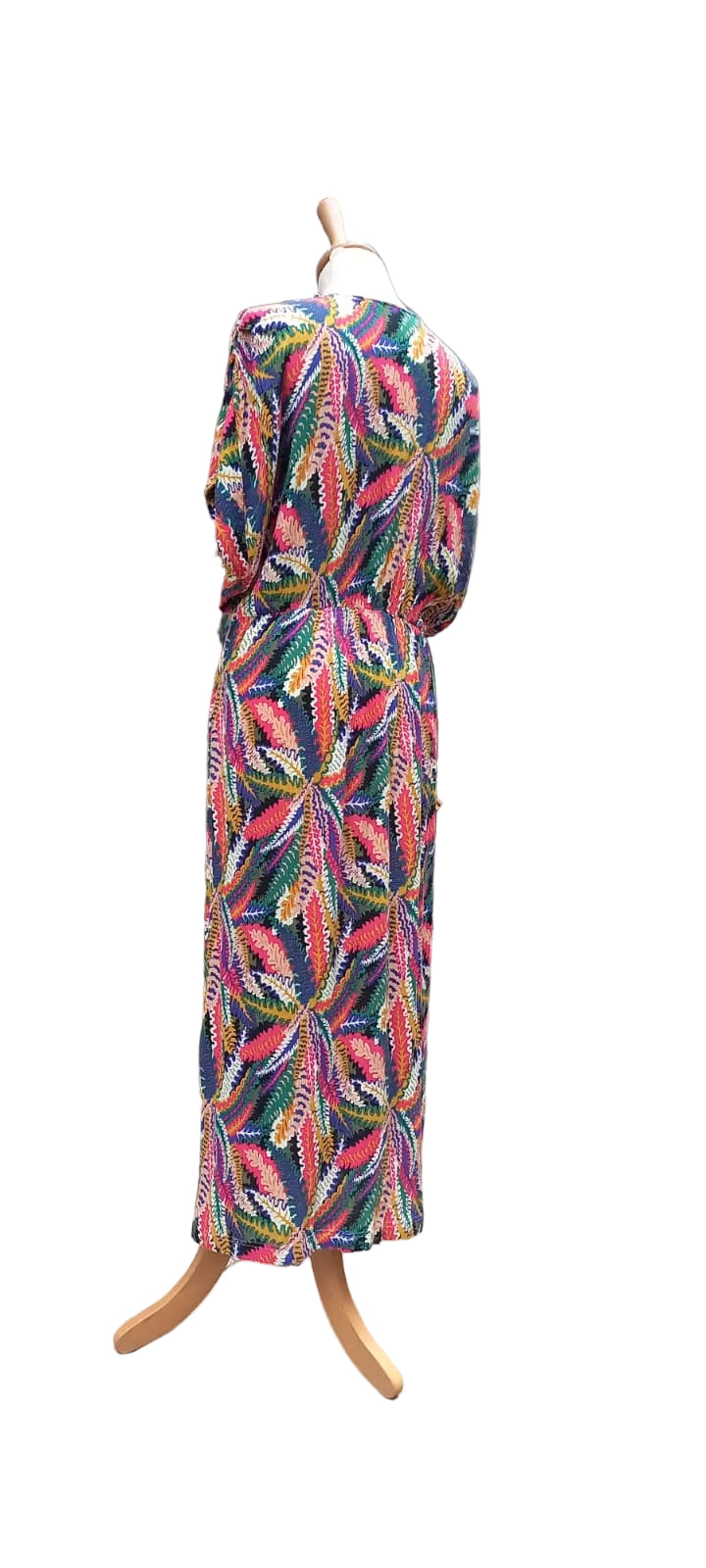 Robe longue multicolore "Rue Mazarine"