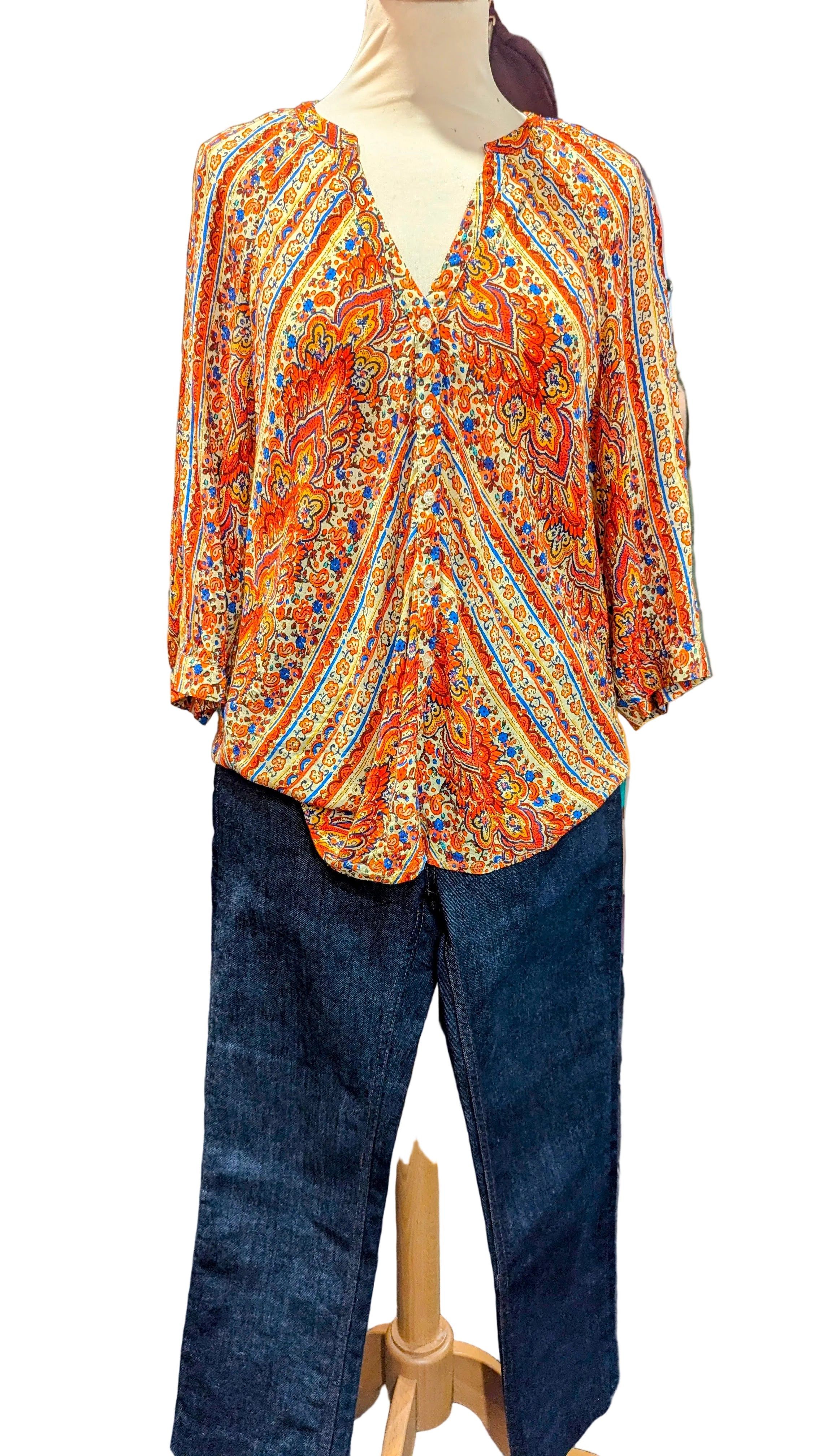 Top boutonné "Elora"
