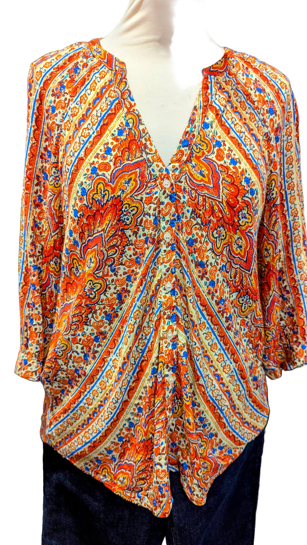 Top boutonné "Elora"
